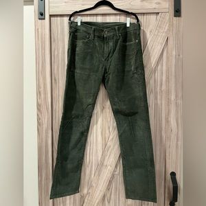 Men’s corduroy pants size 33 waist 32 length